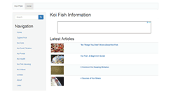 Desktop Screenshot of koi-fish.com
